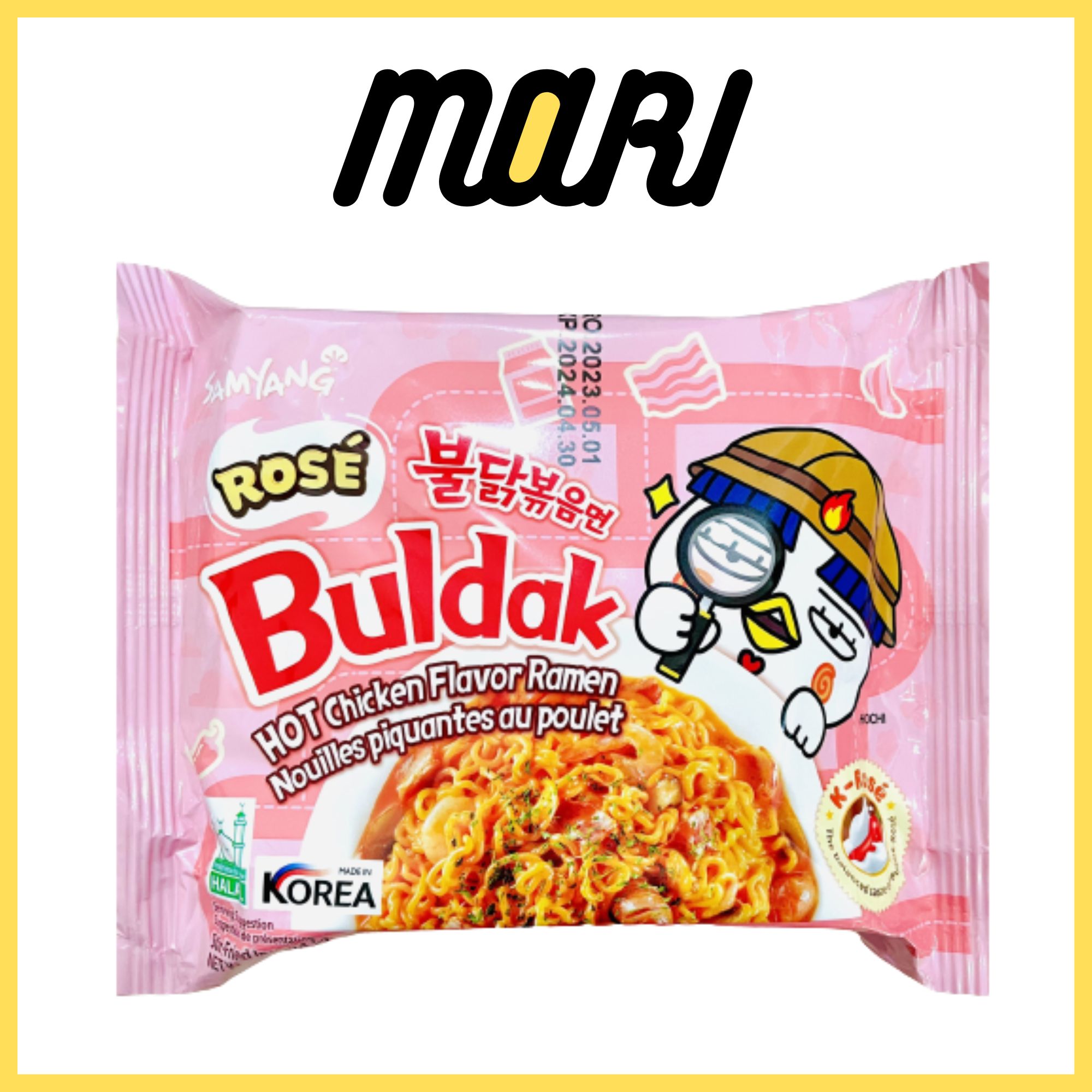 Mì gói Hàn Quốc (mì gà cay samyang, mì shin Nongshim, mì Ottogi)