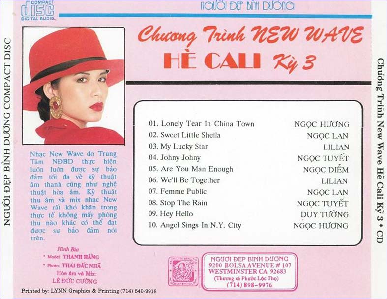 Bộ 08CD đại hội ca nhạc New Wave