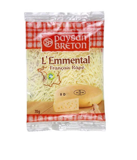 Phô mai sợi Emmental Paysan Breton 70g