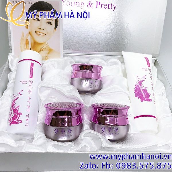 YOUNG PRETTY 5 sản phẩm MỜ NÁM TÀN NHANG