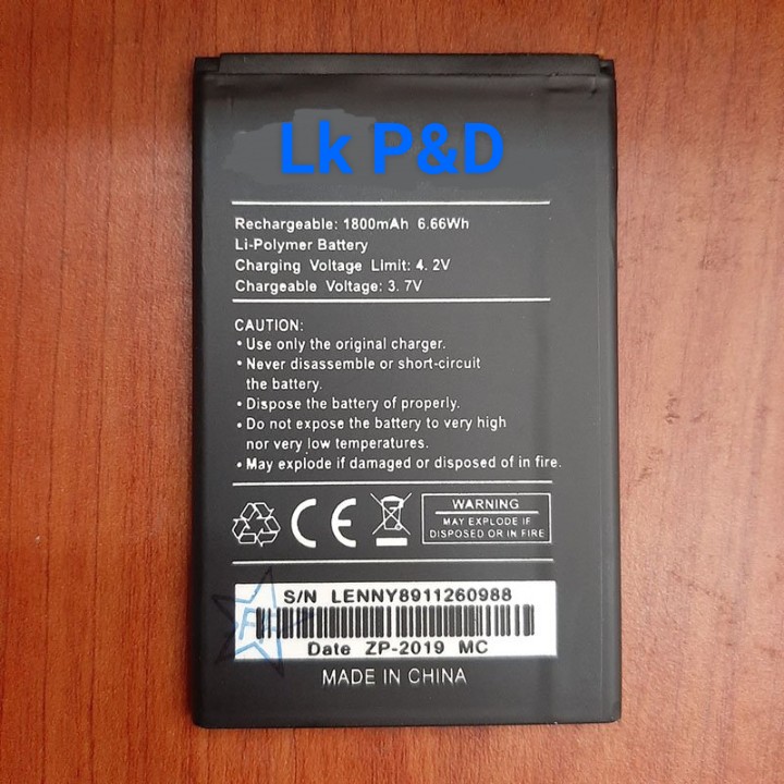 Pin điện thoại Wiko 2600 Zin