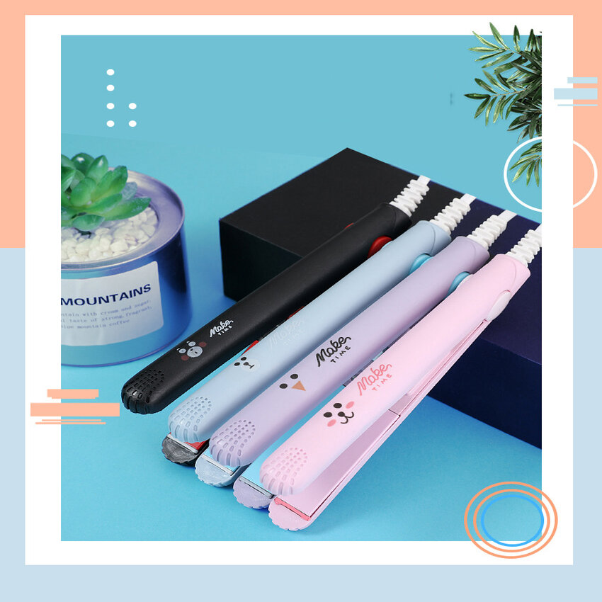 Máy uốn tóc mini + Gợn sóng, cầm tay + NOLACO