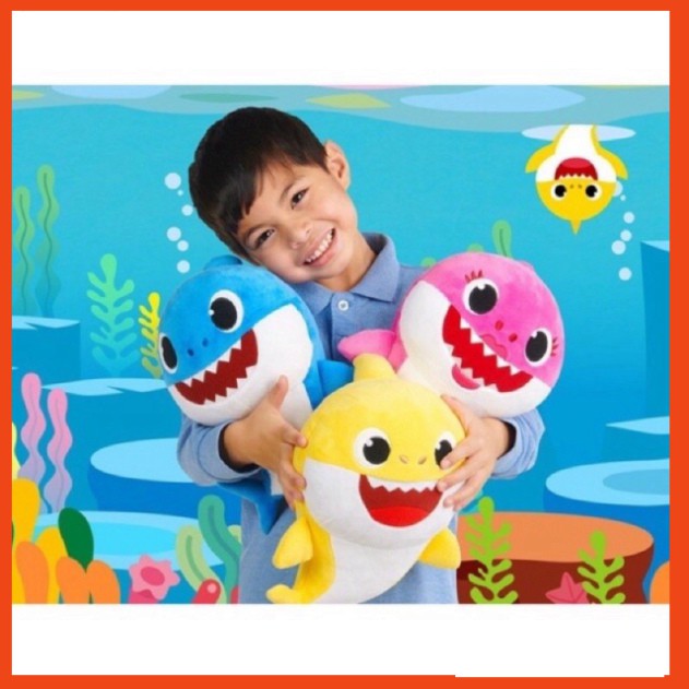 Gấu Bông Cá Mập Baby Sharh Mềm Mịn