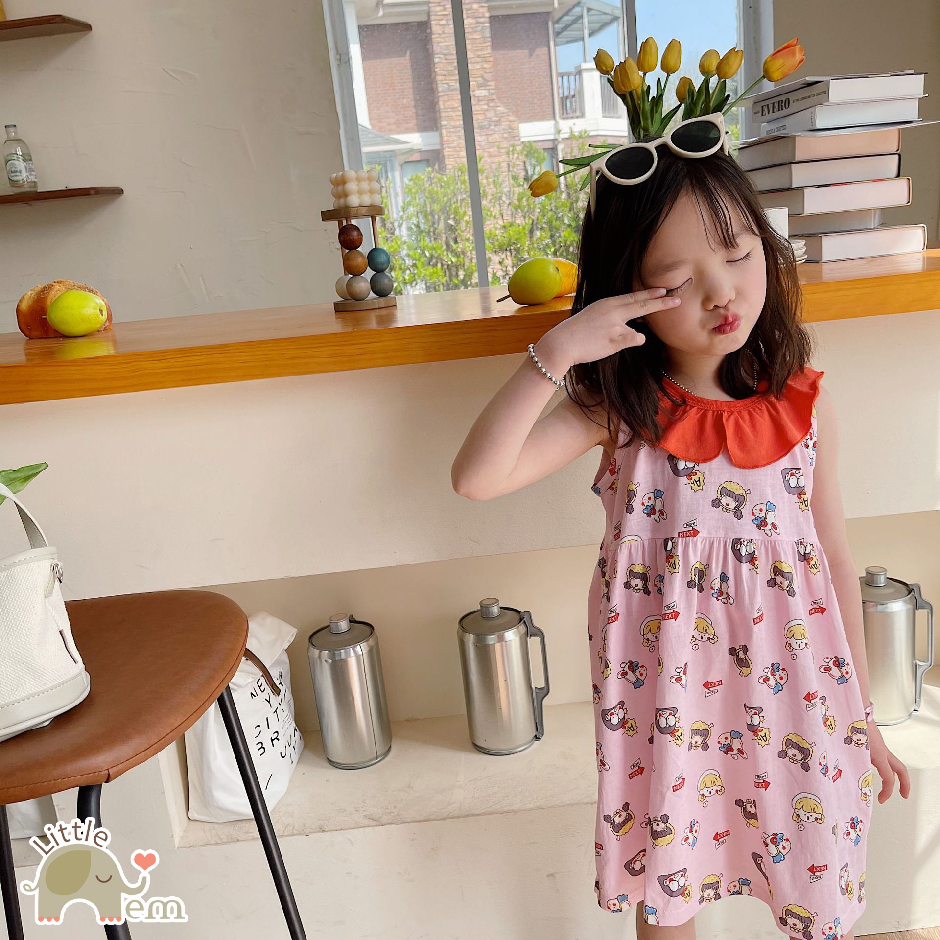 Váy bé gái xuất Nhật sát nách