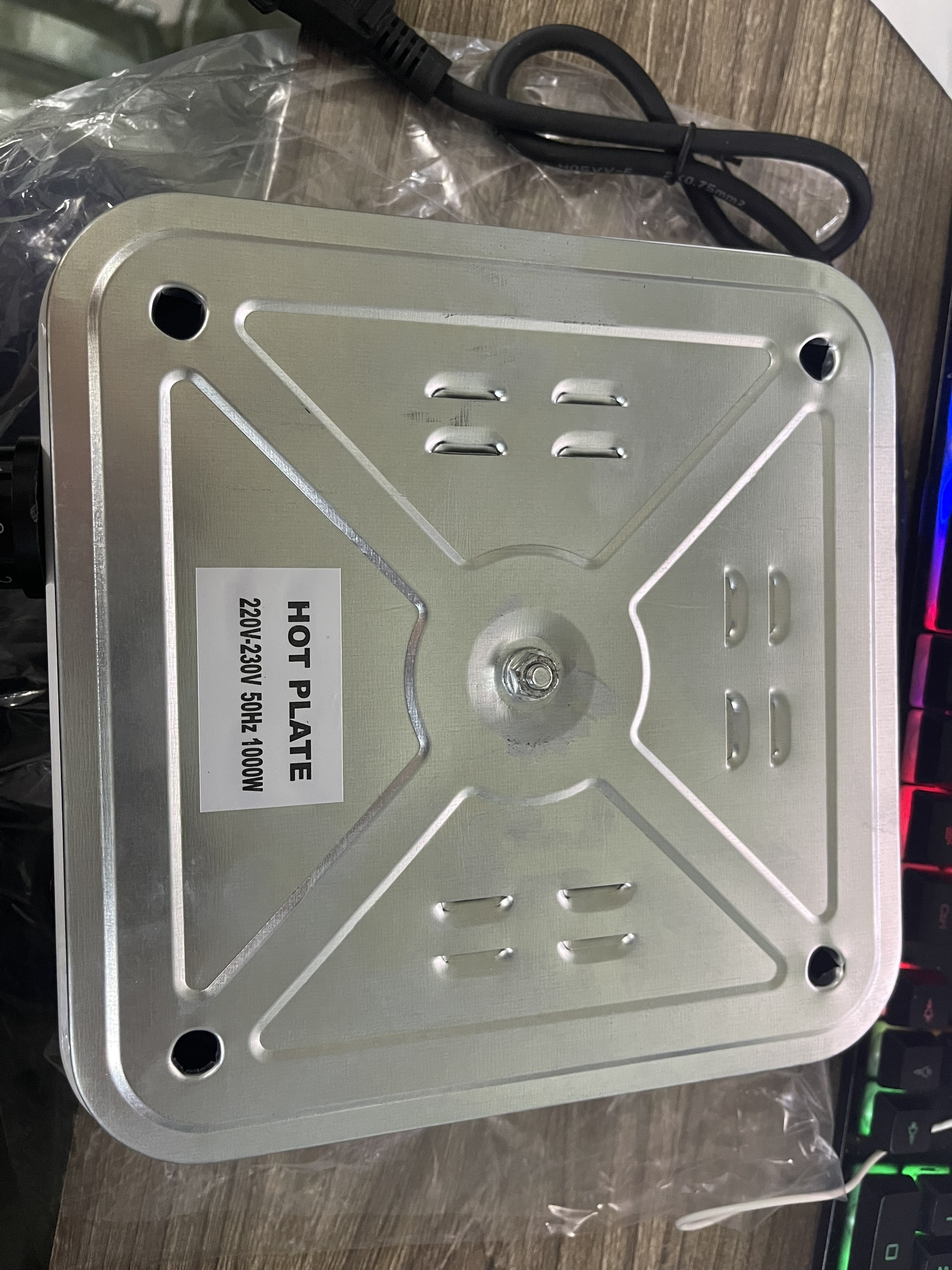 Bếp điện mini làm nóng pha cafe-Hot Plate 1000W