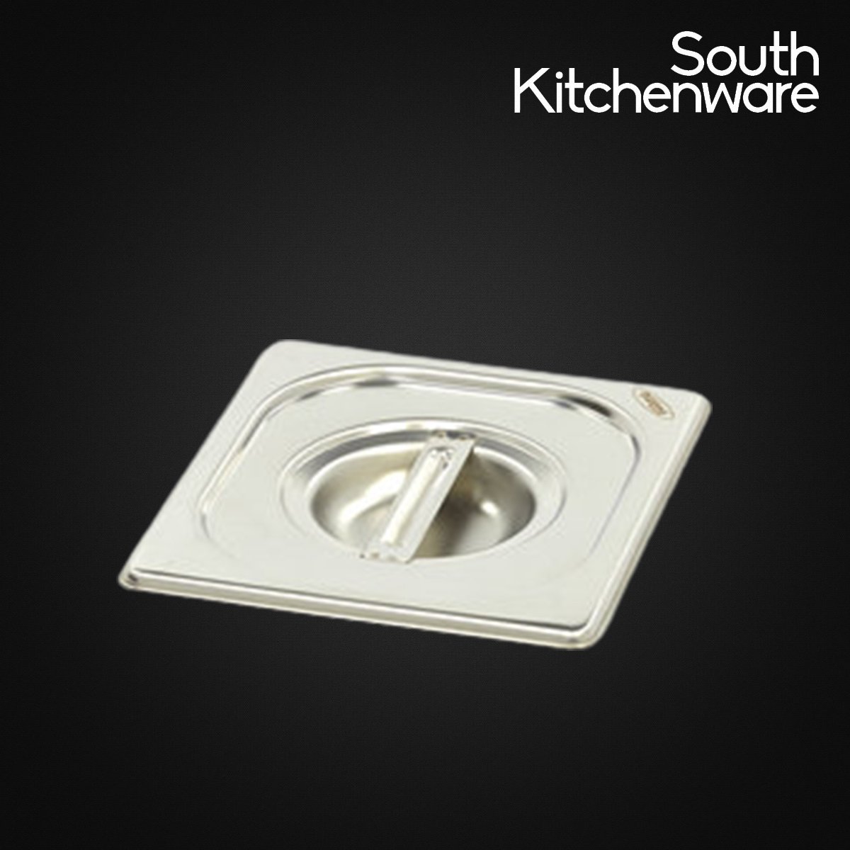 Nắp khay Inox GN 1/6 có lỗ đựng thực phẩm, topping, cơm (176x164 cao 25mm)