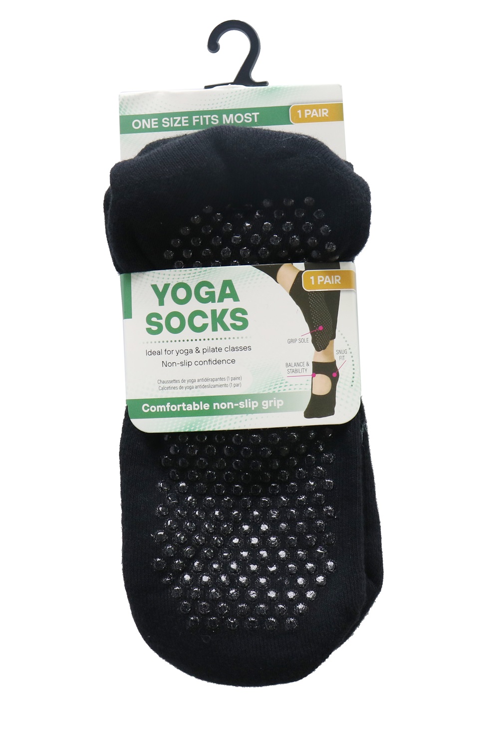 Vớ yoga chống trượt 1 đôi uncle bills ld0001
