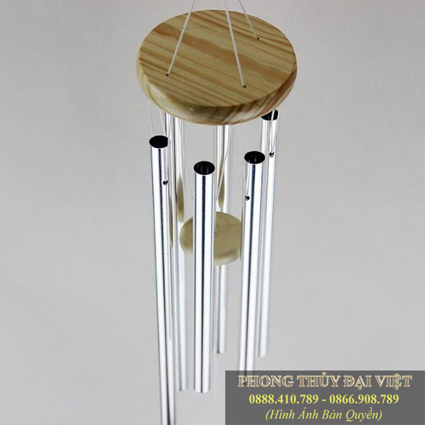 Chuông Gió 6 Thanh Phong Thuỷ May Mắn 58cm