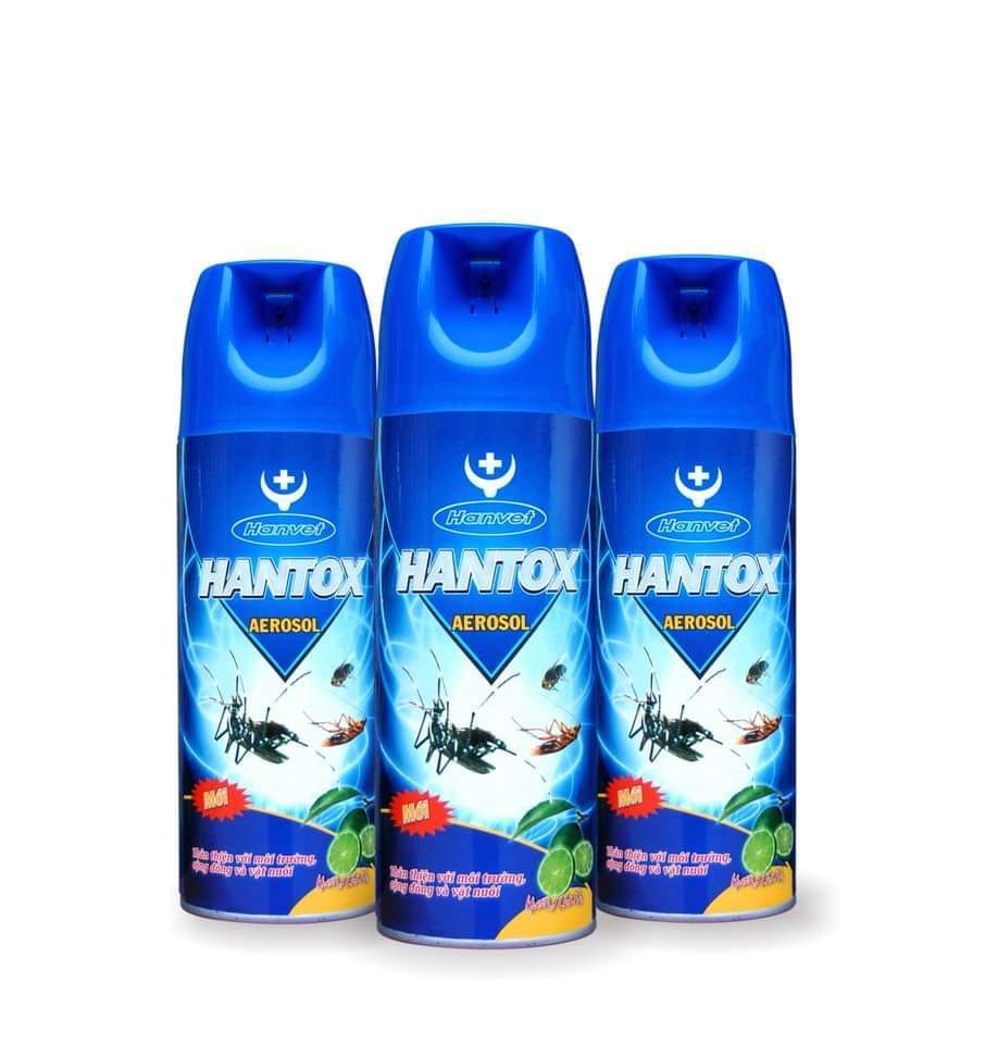 xịt ruôi muỗi kiến gián Aerosol hương chanh 400 ml