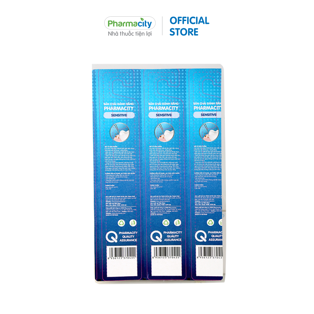 Bàn chải đánh răng cho răng siêu nhạy cảm Pharmacity Extra Sensitive