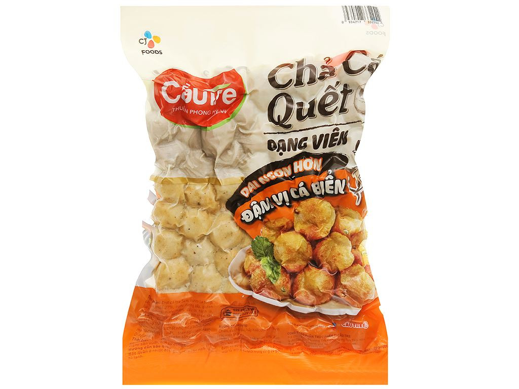 HCM - Chả cá quết Cầu Tre - chả cá viên 500gam , thịt cá tra 54%