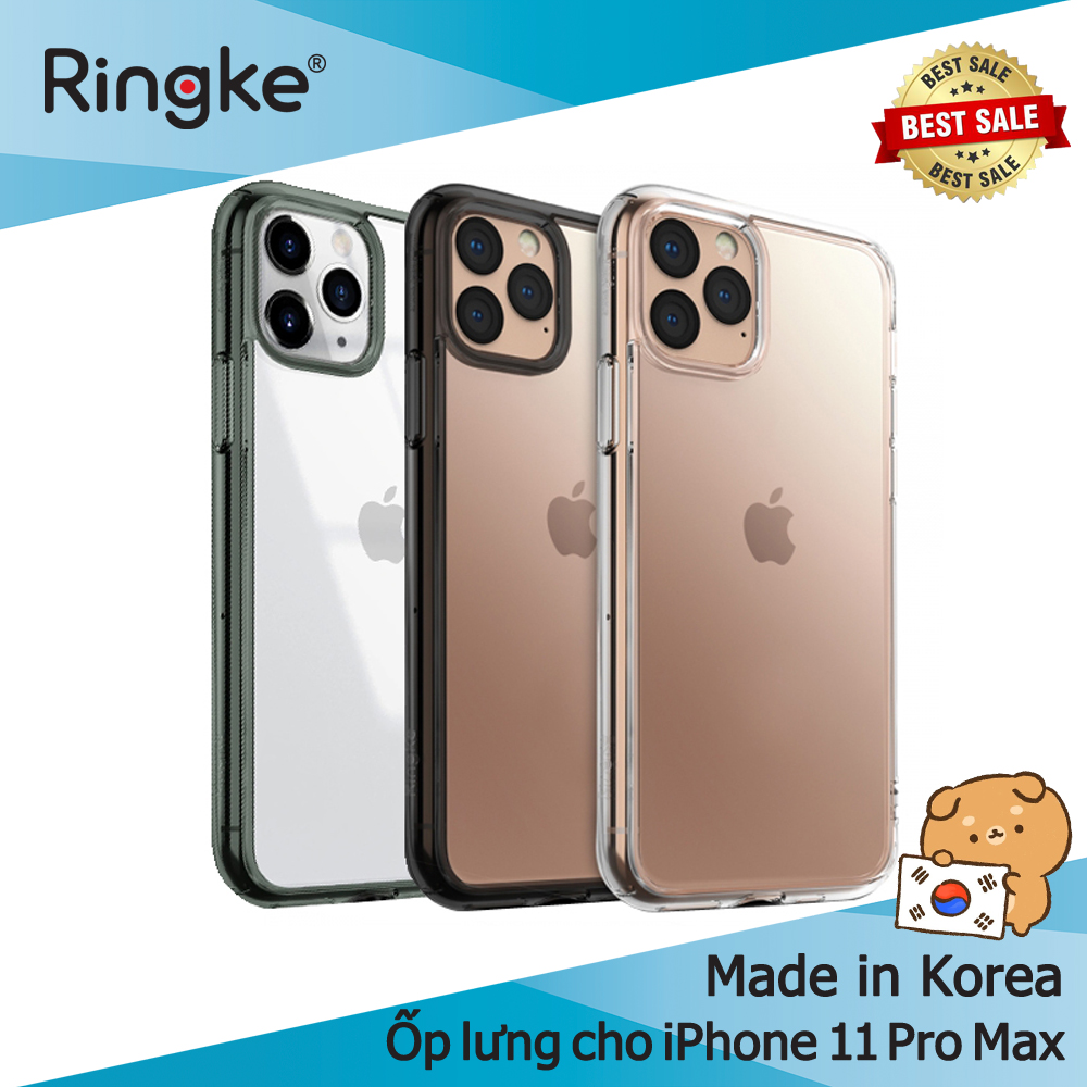 Ốp lưng iPhone 11 Pro Max Ringke Fusion Hàn Quốc (Ringke Fusion Korea Case for iPhone 11 Pro Max)