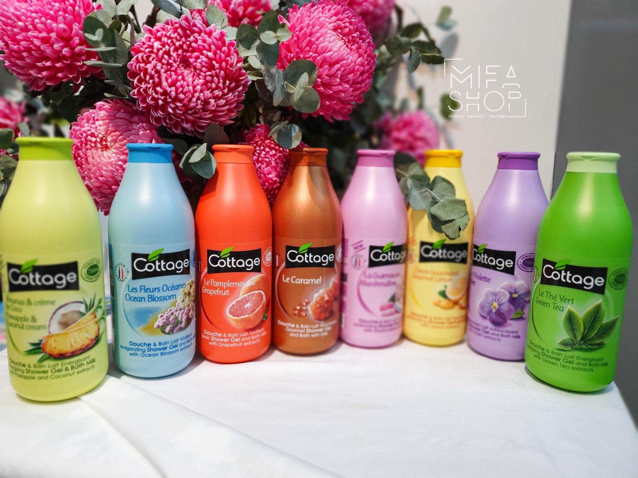 [Hoàn Tiền 10%] [HCM]SỮA TẮM COTTAGE 750ML