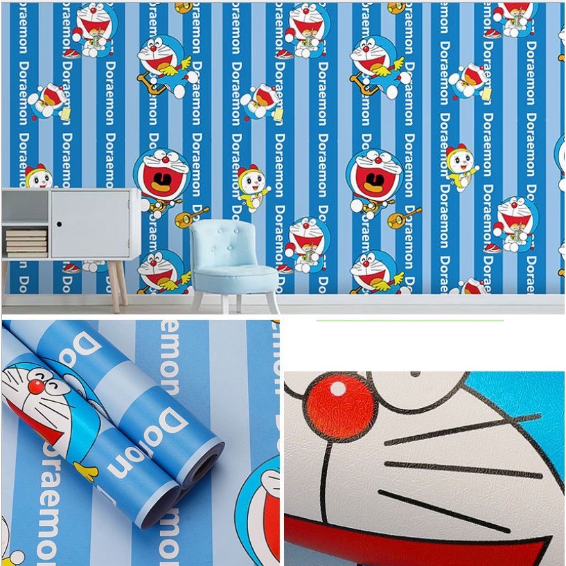 5 Mét Giấy Dán Tường, Khổ 45CM Rộng Decal PVC Trang Trí ( có keo ) - hoạt hình PT0111