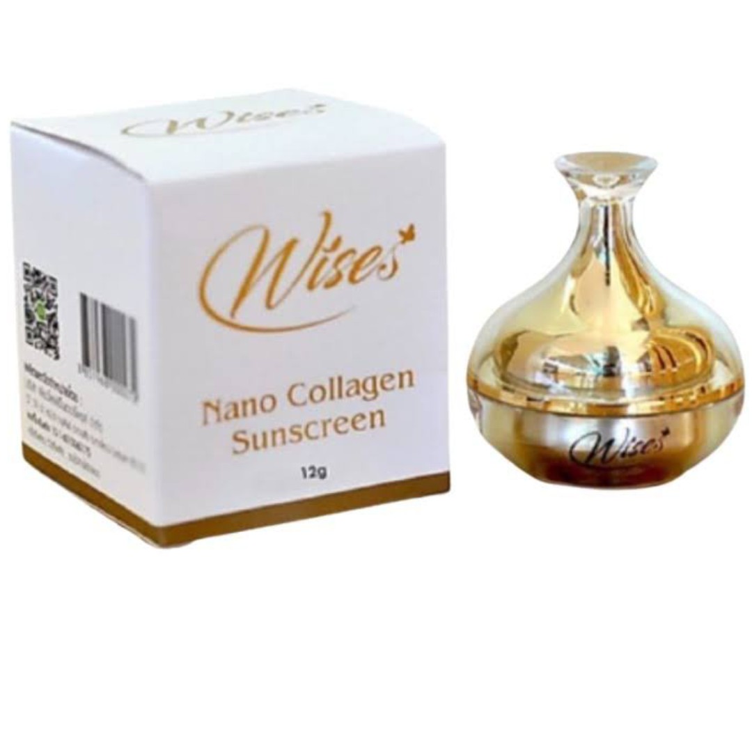 Kem Trắng Da Chống Nắng Wise Nano Collagen Sunscreen 12g Thái Lan