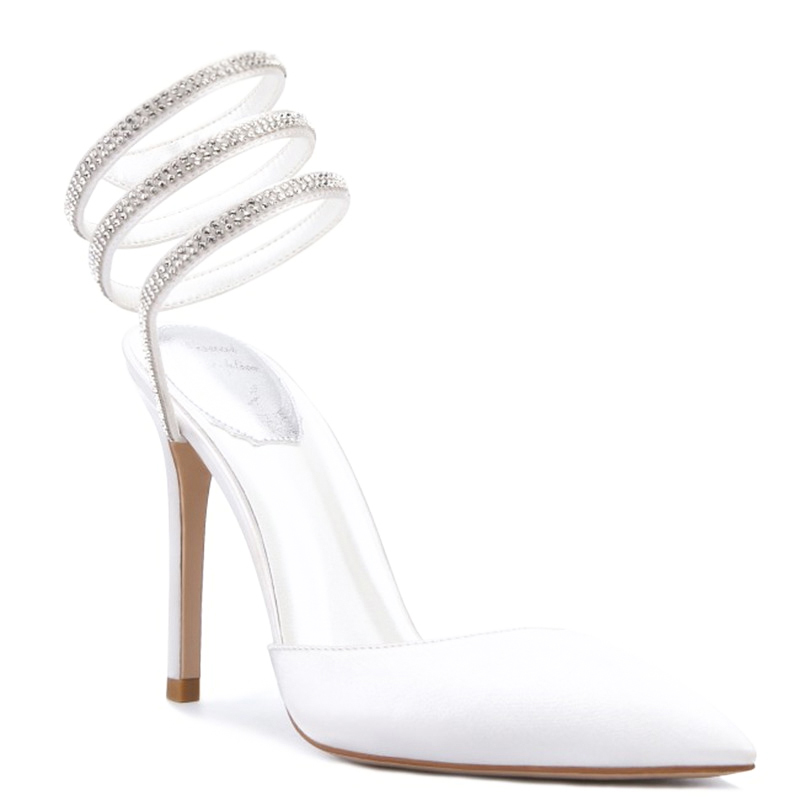 Giày Sandal TDC59 Mũi Nhọn Gót Nhọn Cao 9P
