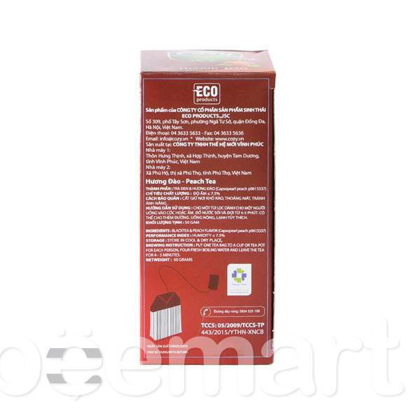 Trà Hương Đào Cozy 50g