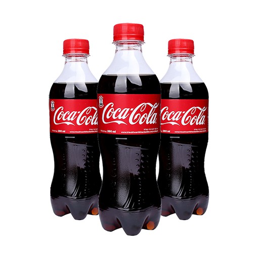 LốC 6 Chai NướC NgọT Coca Cola 390Ml