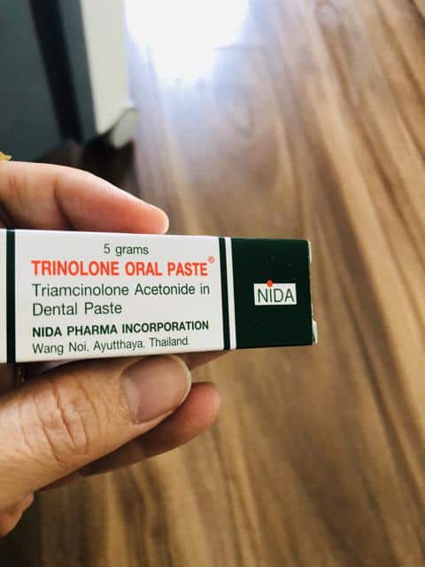 Nhiệt miệng thái lan Trinolone Oral Paste 5g