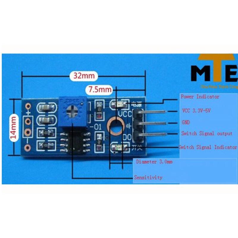 Cảm biến nghiêng SW 1801P - Module Arduino