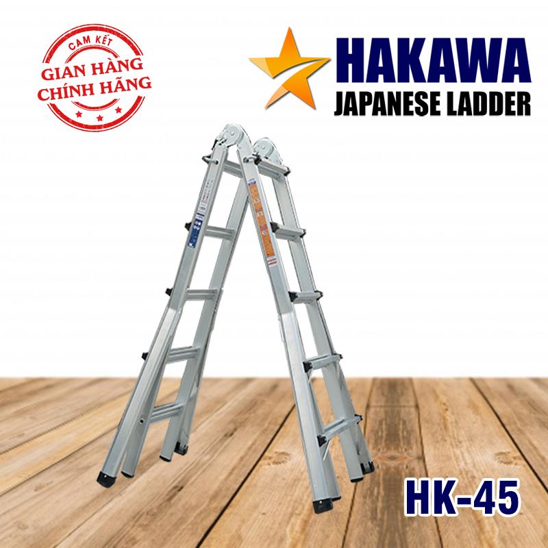 [HAKAWA] Thang nhôm trượt HAKAWA HK45 - Tiện lợi cho mọi công , mọi địa hình , trọng tải lên tới 300kg