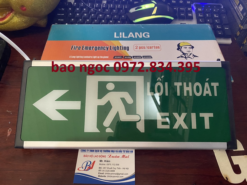 ĐÈN EXIT CHỈ HƯỚNG BÊN PHẢI