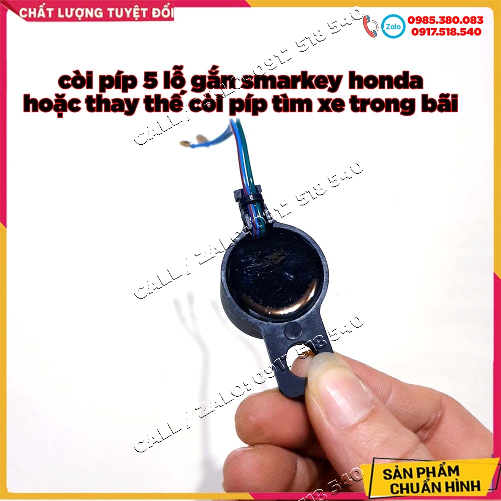 Còi chip 5 lỗ cho smartkey honda