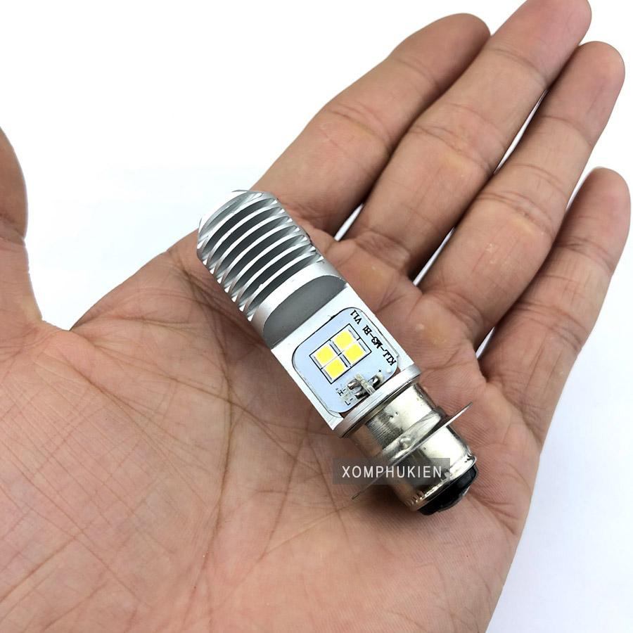 [HCM]Đèn Pha Cob H4 2 Tim CYT [ Sáng Trắng ]