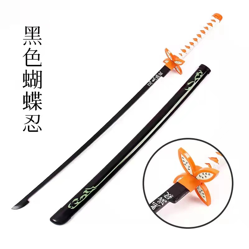 Dài 1 Mét . Đạo cụ cosplay mô hình kiếm gỗ katana zenitsu kimetsu no yaiba, zoro shusui onepiece. enma