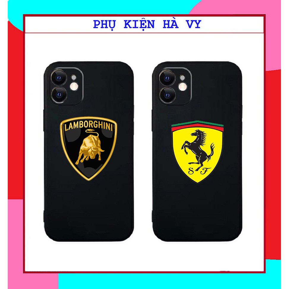 Ốp lưng dành cho iphone hình LOGO cực ngầu cạnh vuông 6/6plus/6s/7/7plus/8/8plus/x/xr/xs/11/12/pro/max