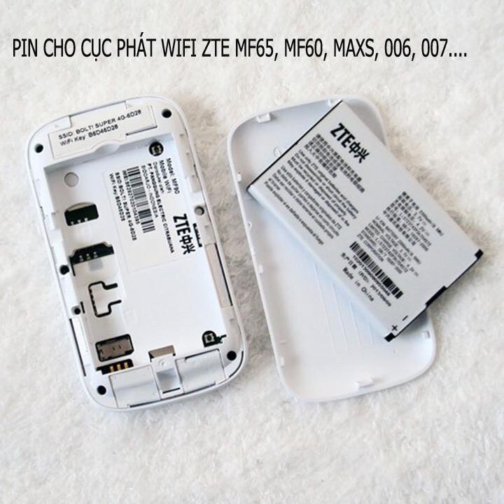[ SIÊU SALE ] Bộ Phát Sóng Wifi từ Sim 3G 4G ZTE MF65 - Không giới hạn Tốc Độ