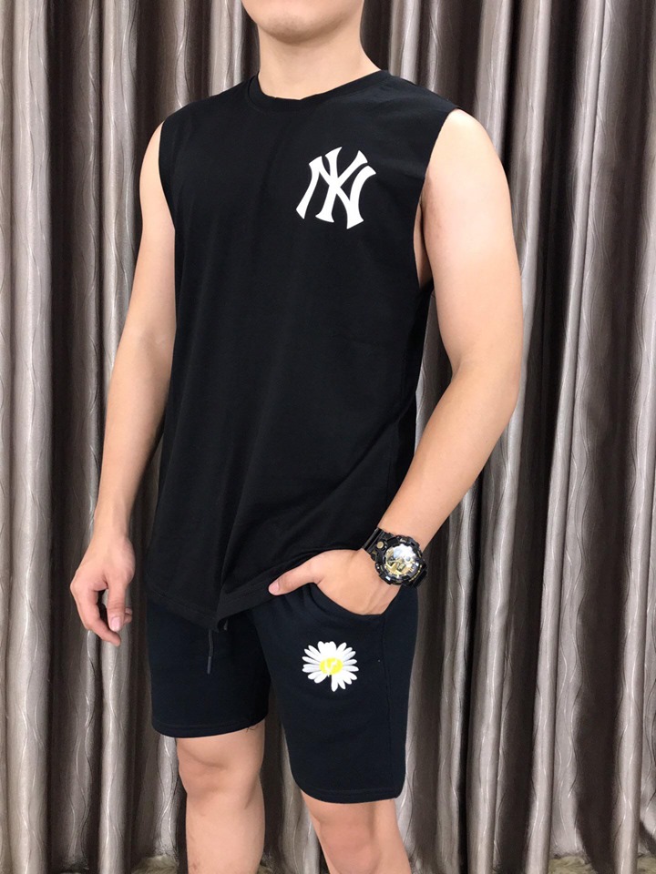 [HCM]ÁO THUN BA LỖ TANKTOP CHUẨN GYM NY