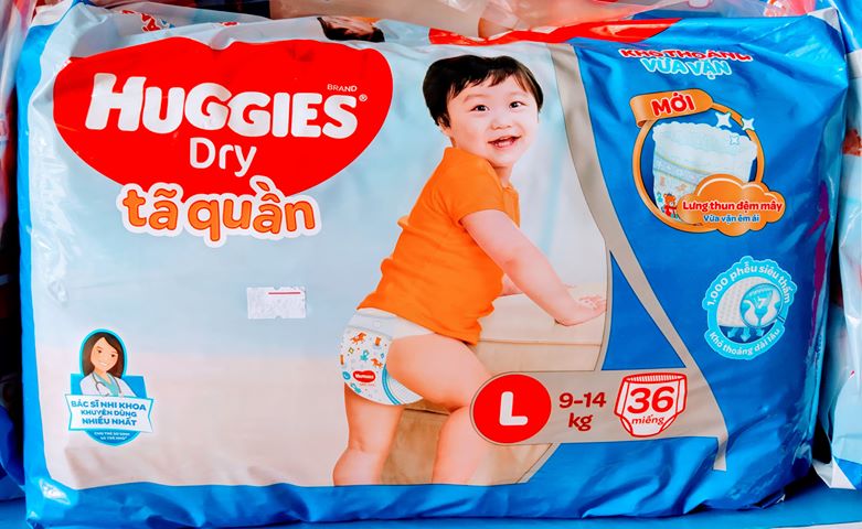 [HCM]Tã quần Huggies L36