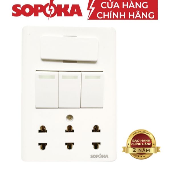 Bảng điện cao cấp Sopoka (E3A, E4A, E5A)