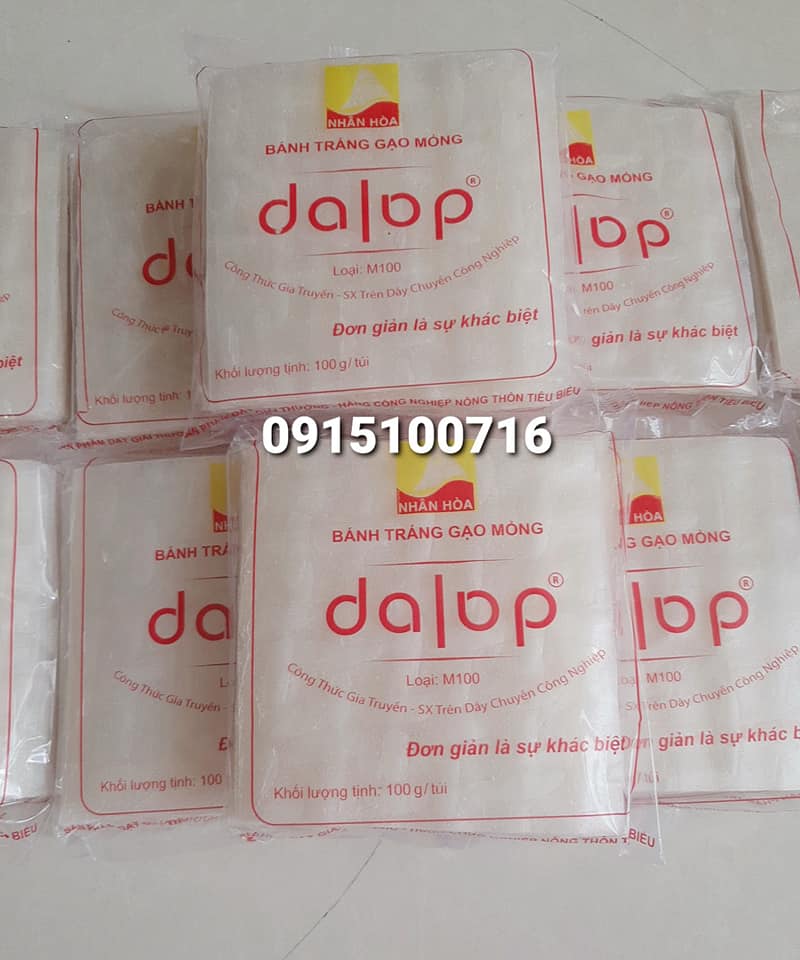 [HCM]10 GÓI BÁNH TRÁNG CUỐN CHẢ RAM BÌNH ĐỊNH  [1KG]