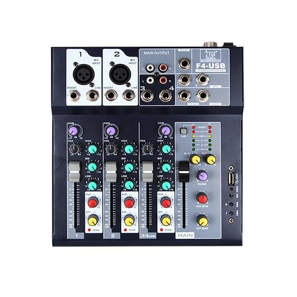 Bàn Mixer F4 Karaoke Live Stream