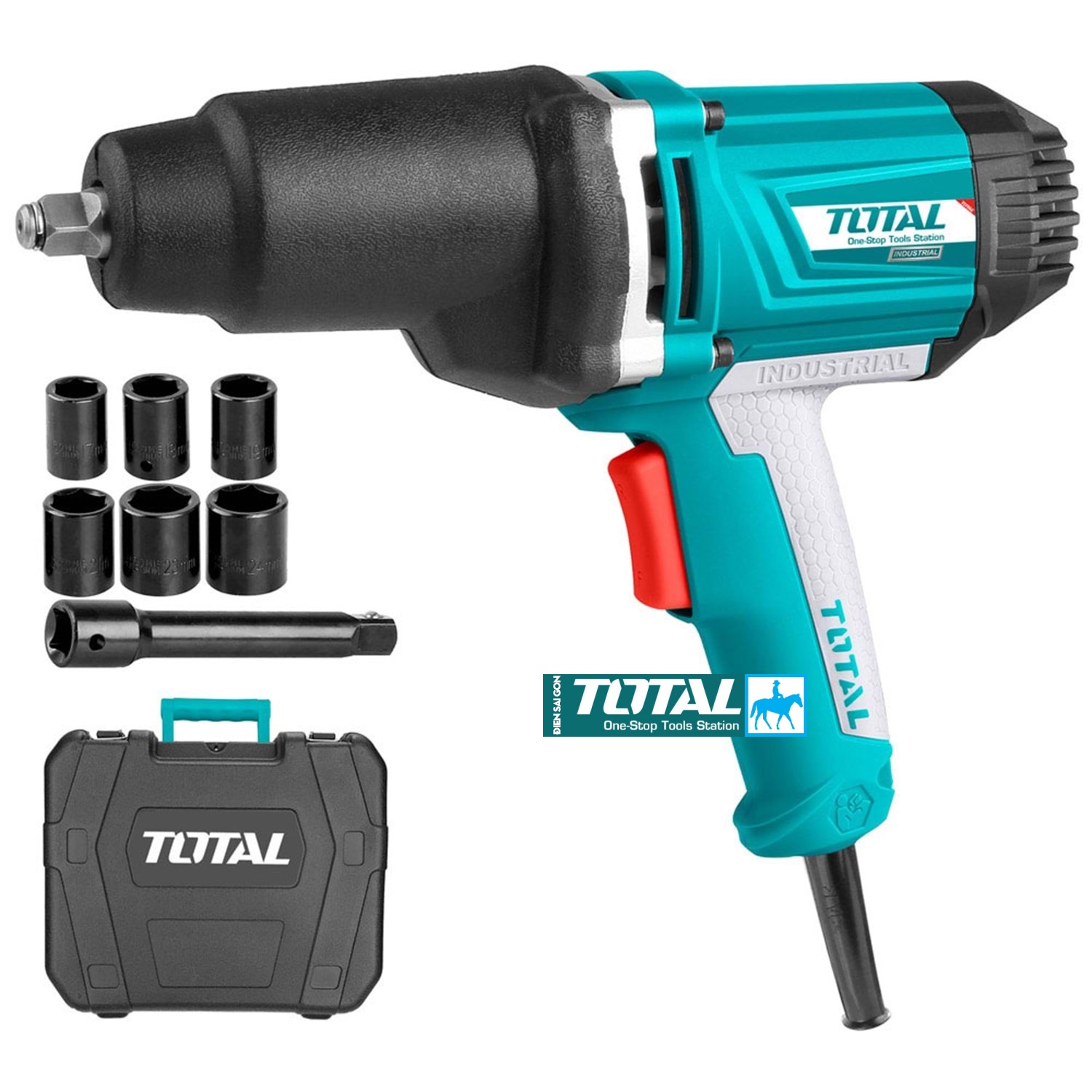 Máy vặn bu lông điện 1050w total tiw10101