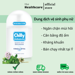 Dung dịch vệ sinh phụ nữ Chilly antibatterico ngăn mùi kháng khuẩn chai thumbnail