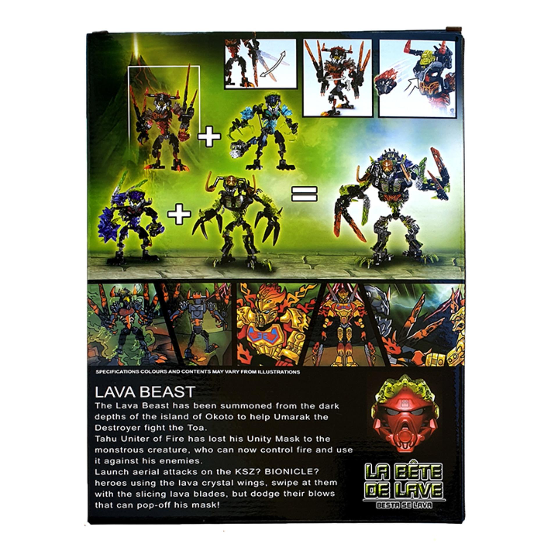 [HCM]Đồ chơi ghép hình Bionicle 613-4 Quake Beast