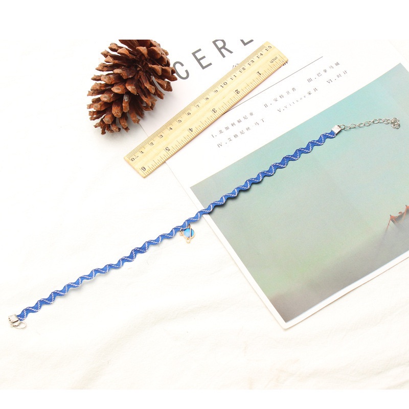 Choker ngân hà màu xanh siêu xinh