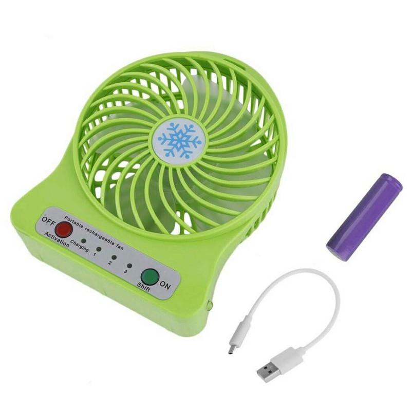 Quạt Sạc Để Bàn 3 Tốc Độ