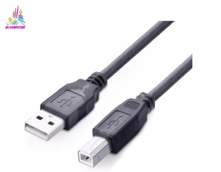 (HCMC) printer extension cable-printer USB cord 5m-Black