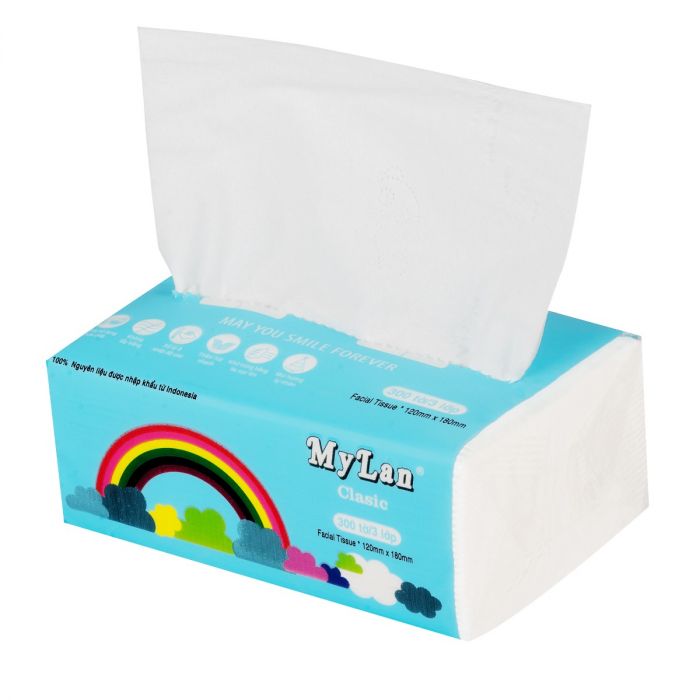 Paper towel dispensers premium Mylan, dispensers Rainbow, 100 sheets/package