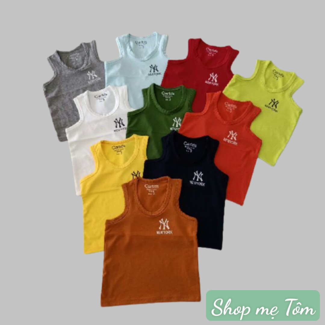 Áo ba lỗ chất mịn đẹp cho bé trai ,bé gái