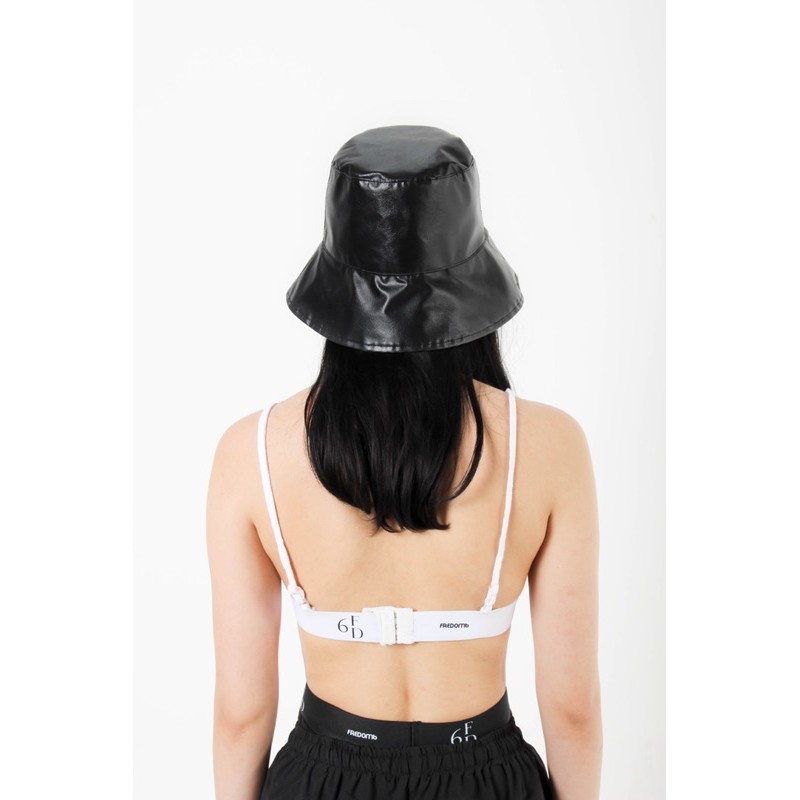 MŨ BUCKET DA | MONO LEATHER BUCKET HAT