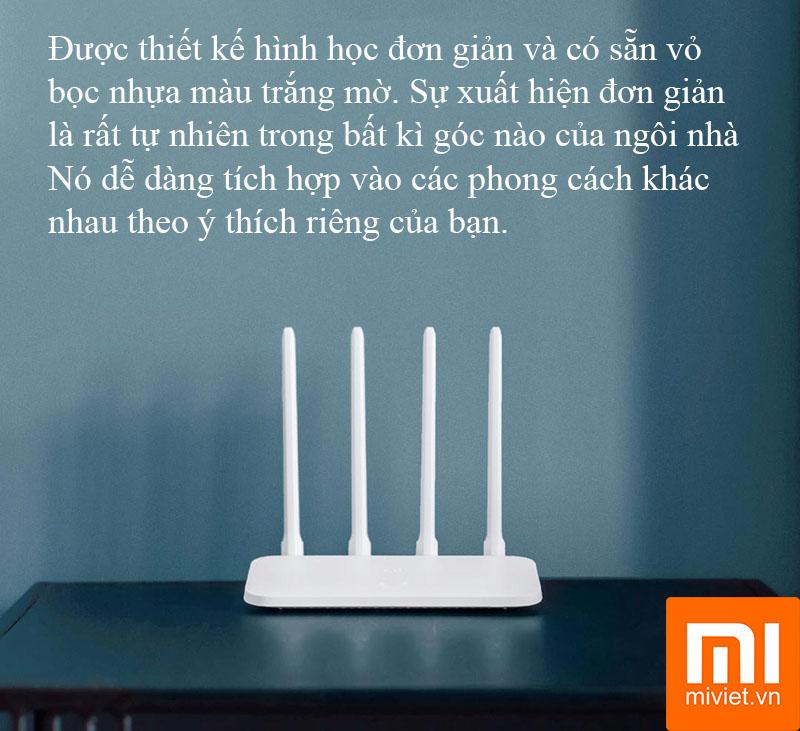 Bộ Phát Wifi Router Xiaomi 4C - MI Router 4C - Chuẩn MIMO