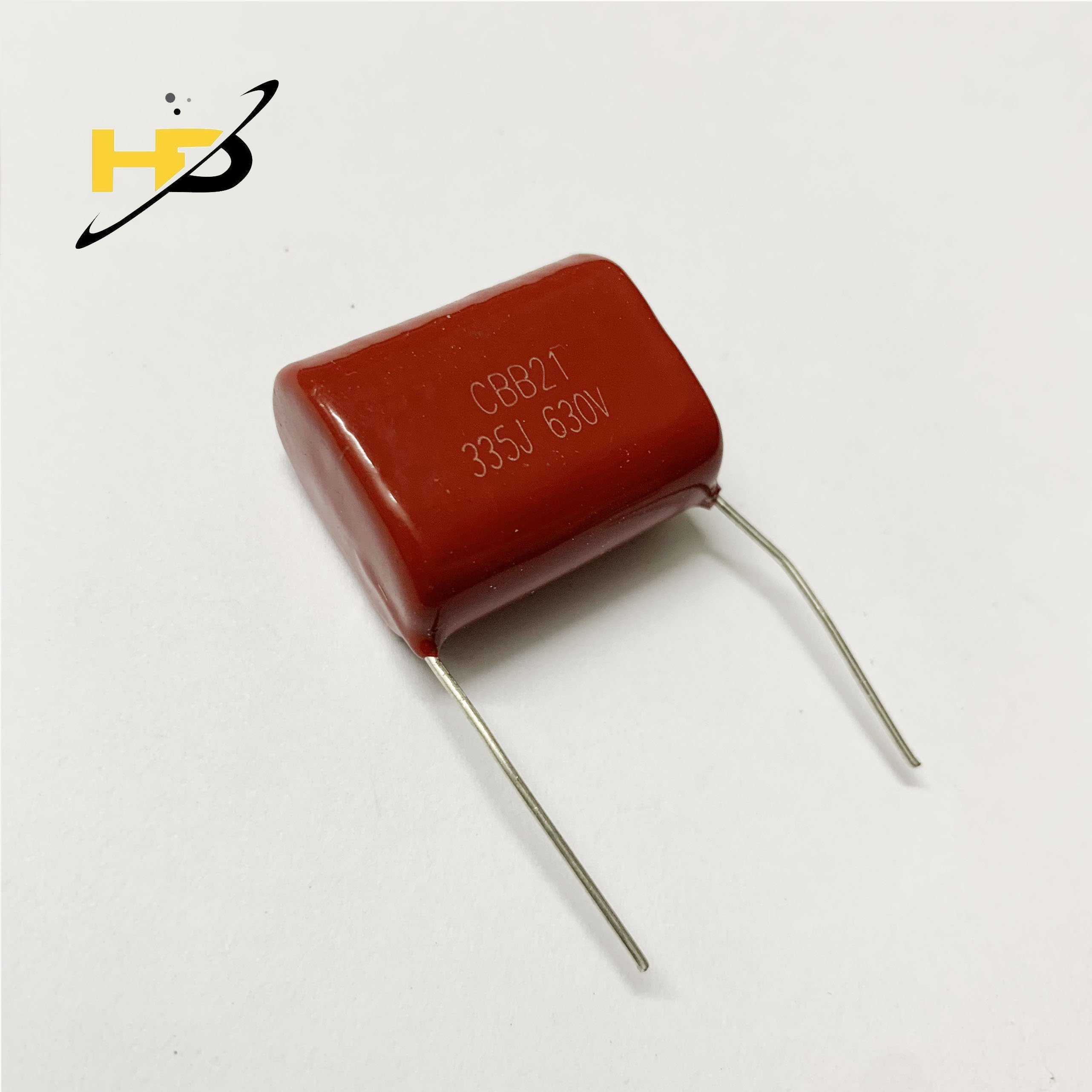 Tụ cbb 335j 3.3uf 630v 26mmm, tụ kẹo 335j630v màu nâu đỏ