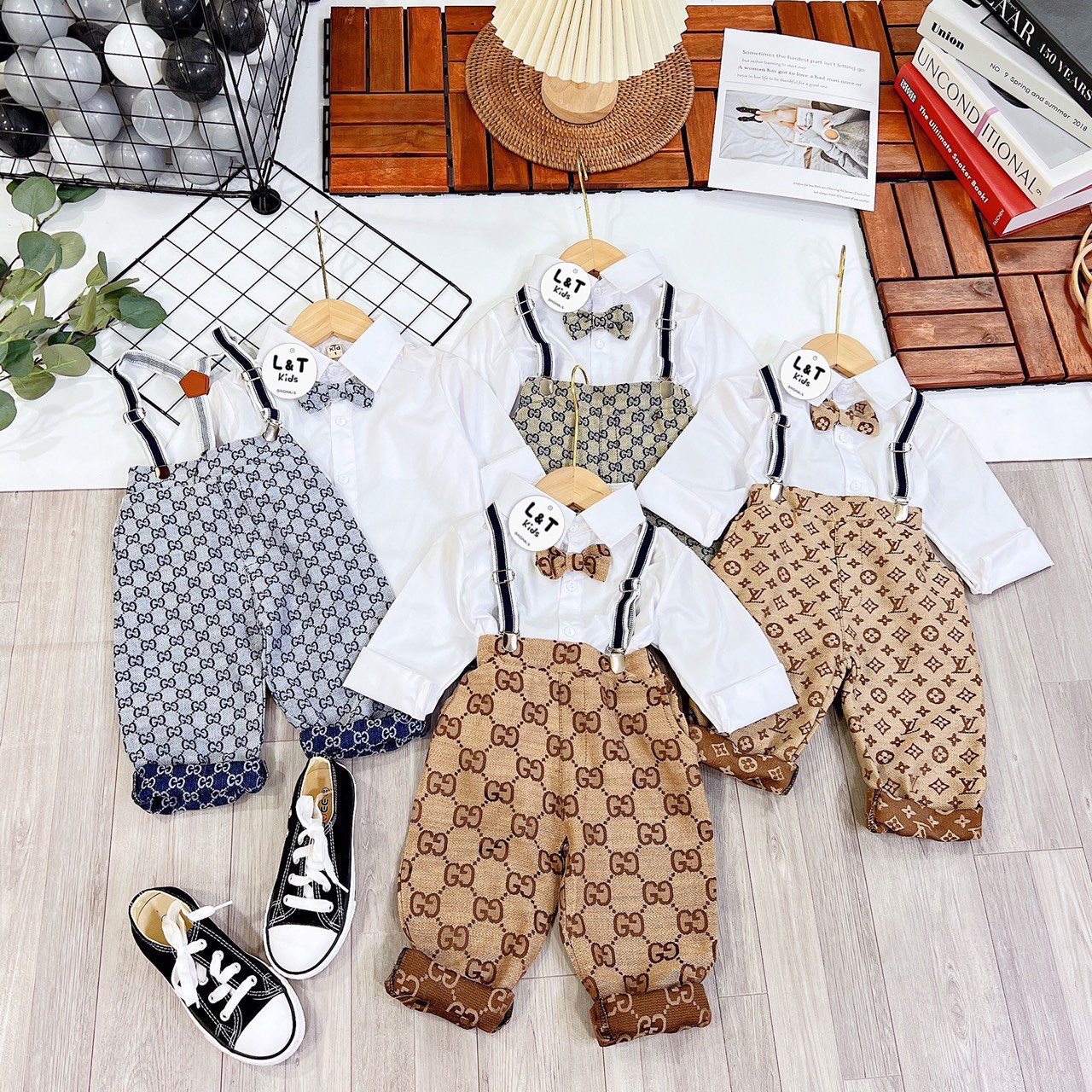Set yếm công tử dài siêu cưng cho bé 10-20kg