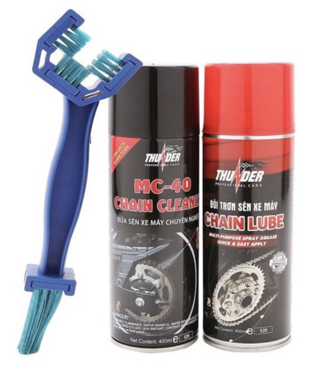 Xịt Rửa Sên Xe Máy Thunder 400ml