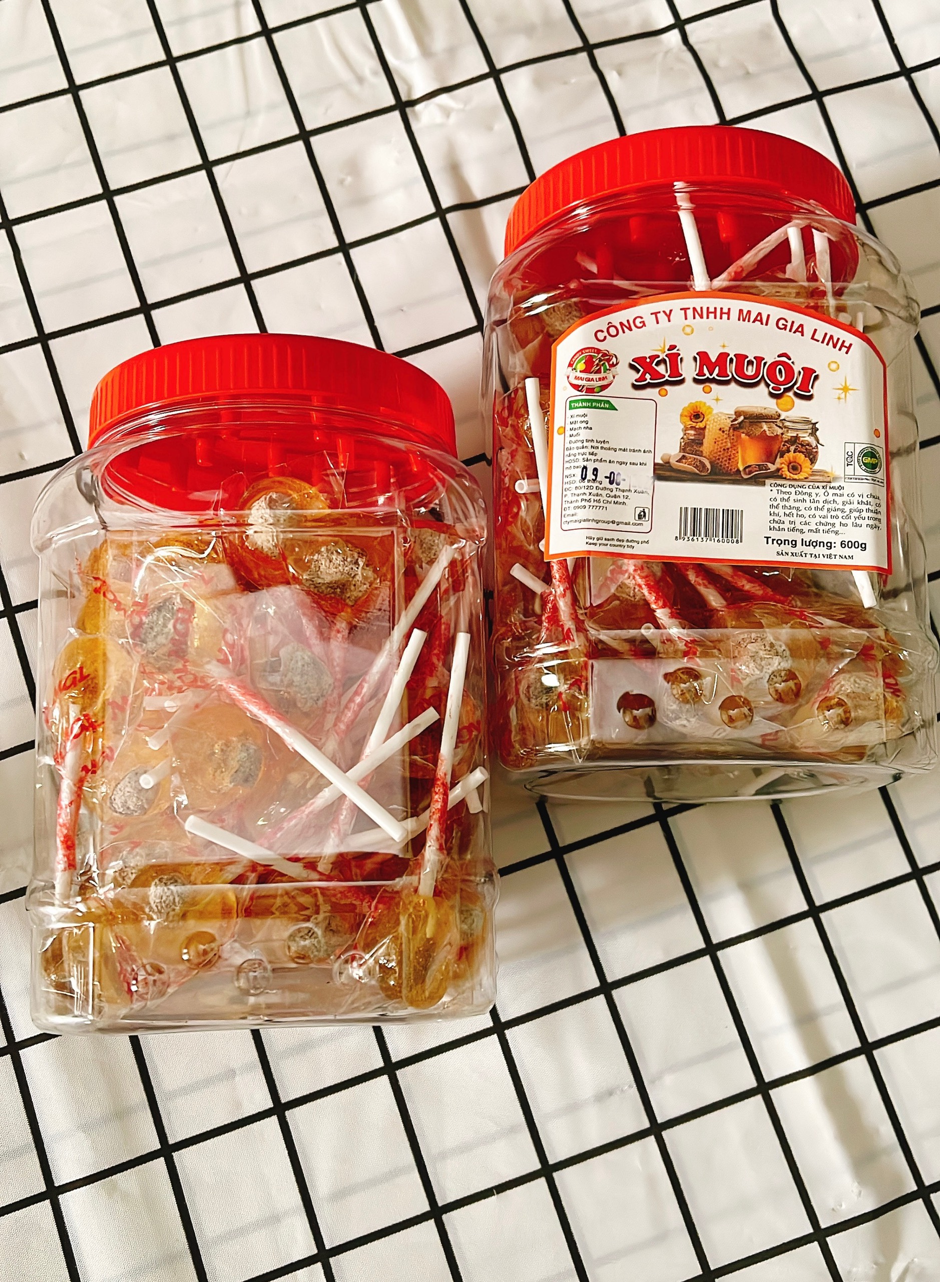 1 Que Kẹo Mạch Nha Xí Muội Tuổi Thơ
